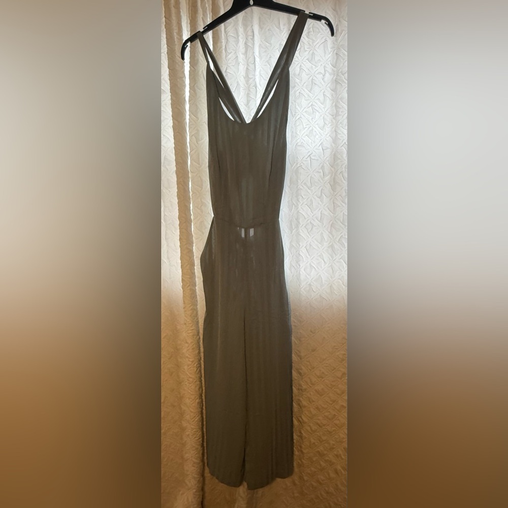 Quii Exquisite Collection Olive Green Jumpsuit